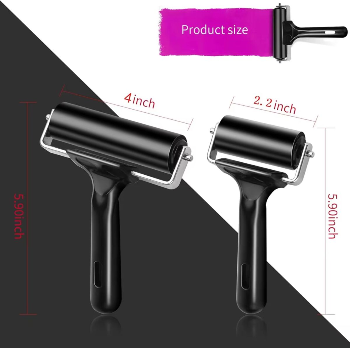 Professional Printmaking Ink Brayer Roller Tool
